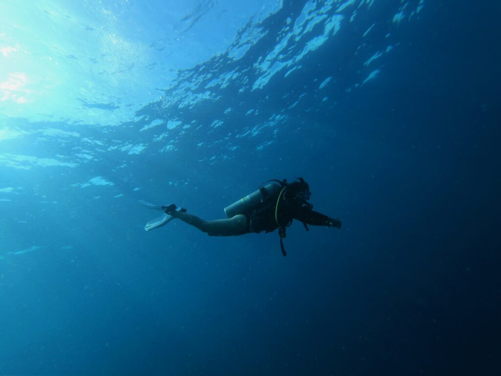 Scuba diving