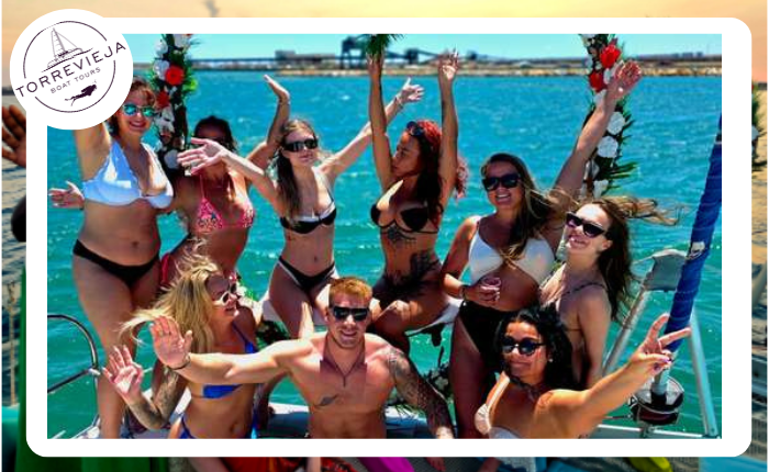I love Torrevieja Boat Tours Pirate Sundas Boat party fiesta