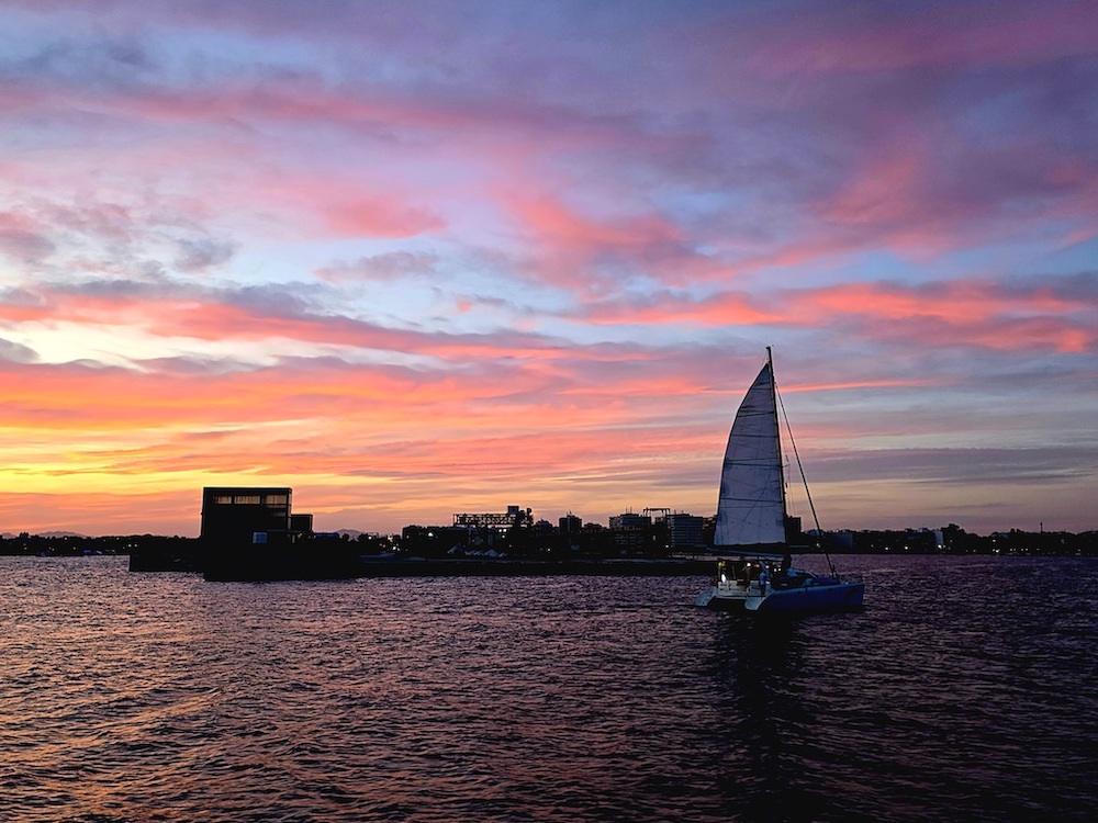 Sunset on Torrevieja Boat Tours